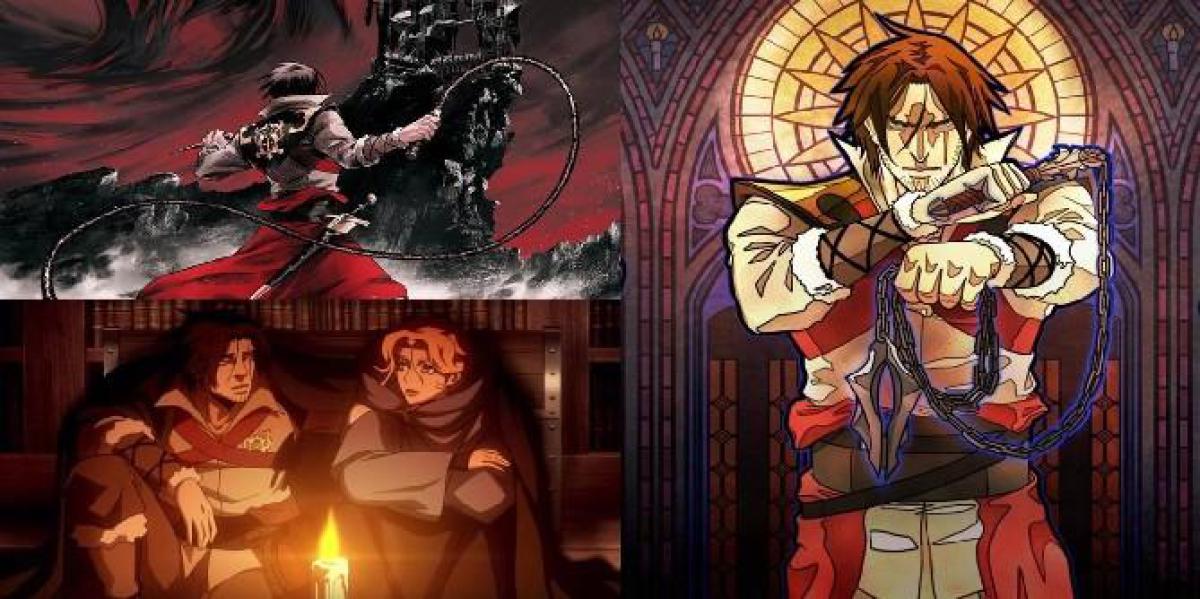 Castlevania da Netflix: 8 coisas sobre Trevor Belmont O show mudou desde os jogos