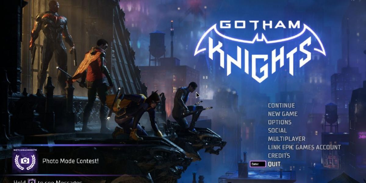 Cavaleiros de Gotham: como jogar online