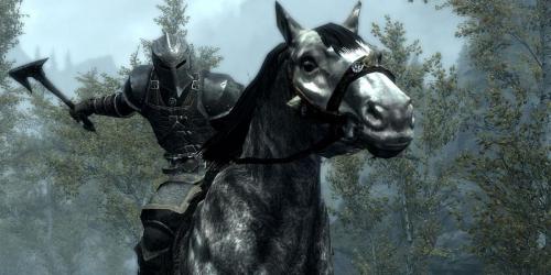 Cavalos de Skyrim: surpreendentes habilidades aquáticas