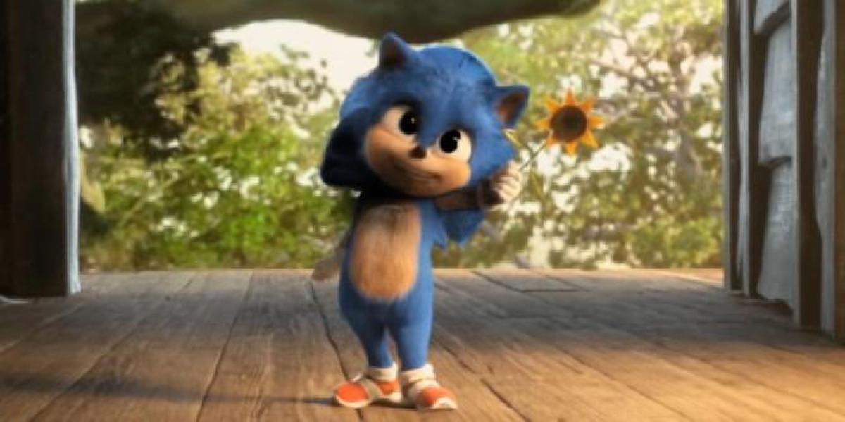 Cena deletada de Sonic the Hedgehog revela design original do bebê Sonic