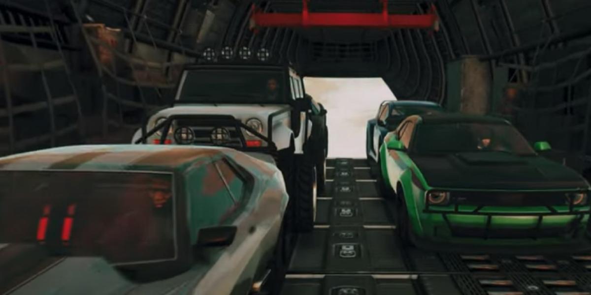 Cena do avião Velozes e Furiosos 7 recriada em Grand Theft Auto 5