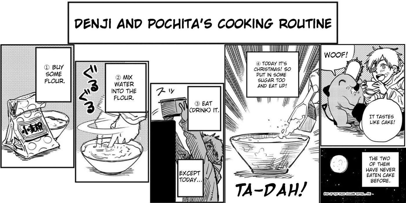 Chainsaw Man Denji & Pochita's Cooking Rotina