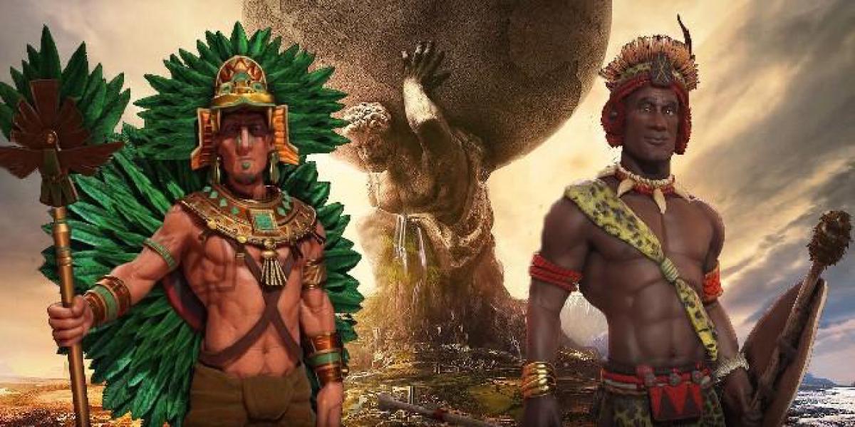 Civilization 6 Leader e Civilization Breakdown – Montezuma para Shaka