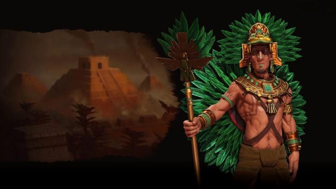 Civilization 6 Leader e Civilization Breakdown - Montezuma para Shaka
