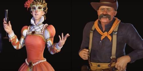 Civilization 6 mostra Rough Rider Teddy Roosevelt e magnificência Catherine de Medici