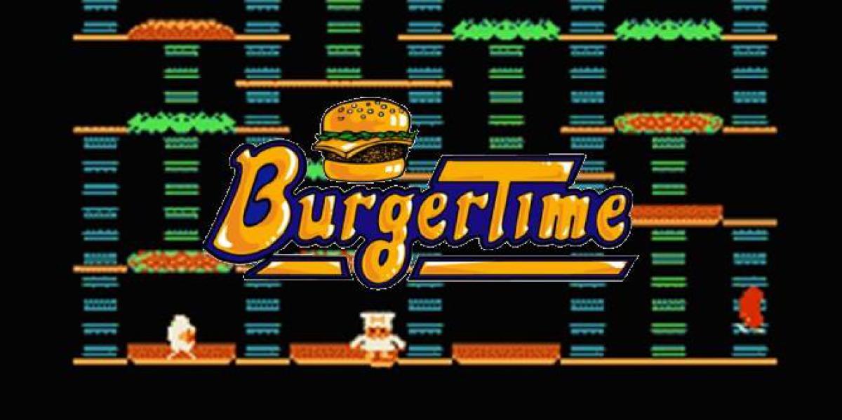 Classic Arcade Game Burger Time disponível agora para Switch