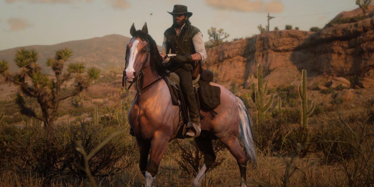 A raça de cavalos American Standardbred em Red Dead Redemption 2