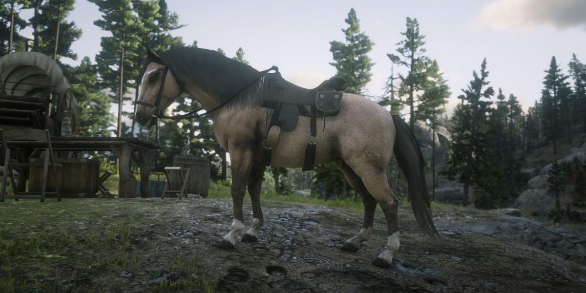 A raça do cavalo Crioulo em Red Dead Online