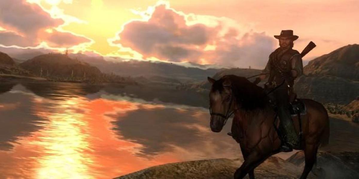 Clipe hilário de Red Dead Redemption mostra cavalo caindo do penhasco de maneira bizarra