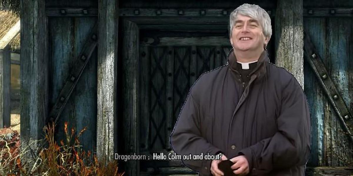 Clipe hilário mistura Skyrim com a comédia britânica clássica Father Ted