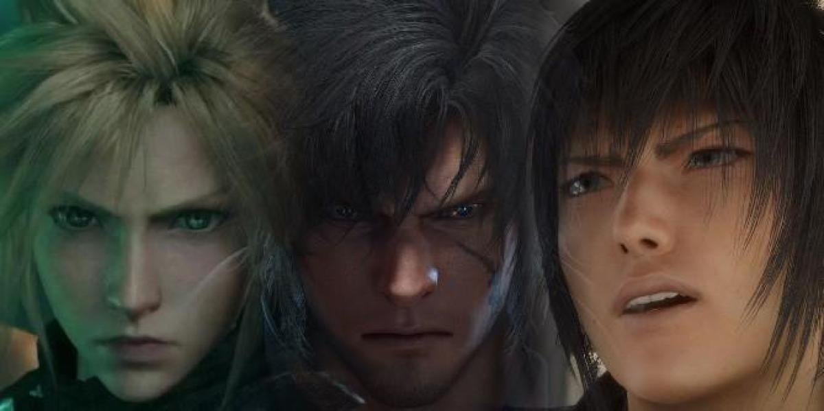 Clive de Final Fantasy 16, Noctis de FF15 e Cloud de FF7 realmente mostram uma tendência de franquia