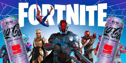 Coca-Cola Zero Sugar Byte refrigerante com sabor de pixel chegando ao Fortnite antes do mundo real