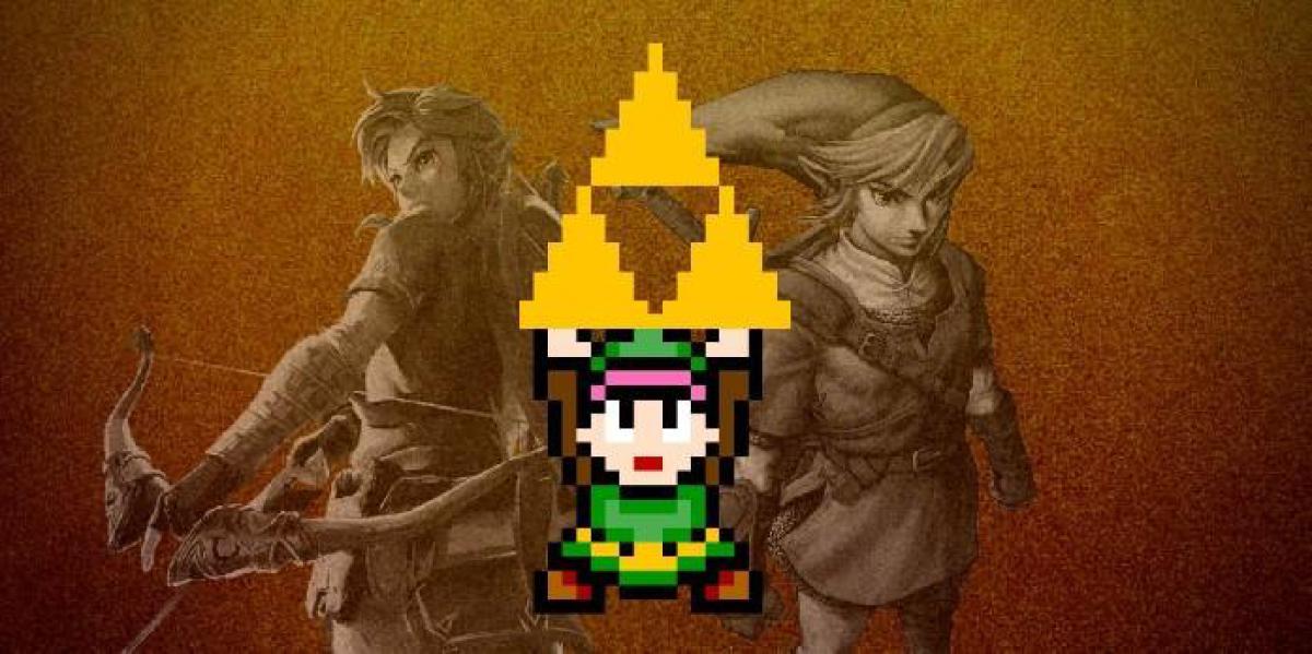 Como a Triforce se manifesta em todos os jogos de Legend of Zelda