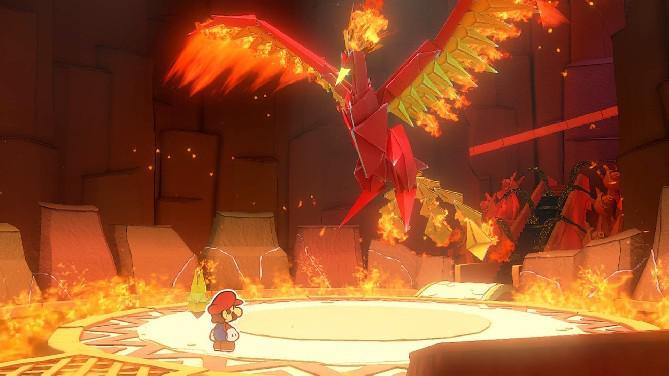 Como acender uma fogueira em Paper Mario: The Origami King