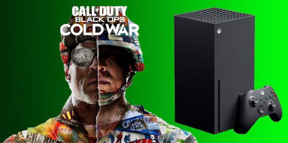 Como corrigir Call of Duty: Black Ops Cold War desligando o Xbox Series X