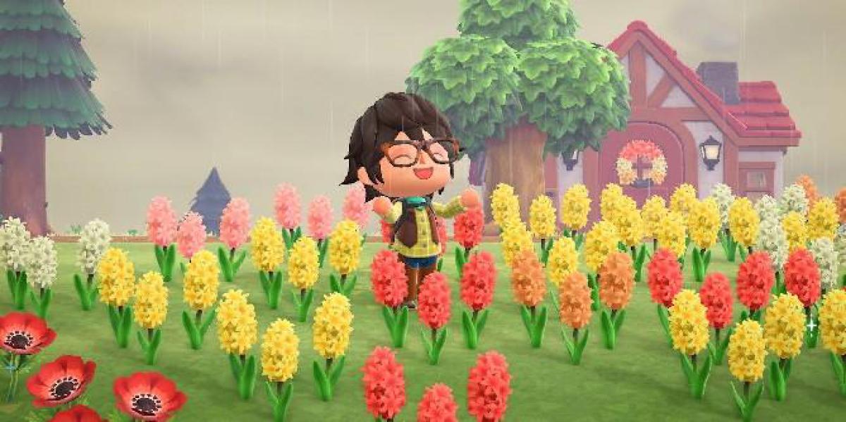 Como decorar com flores em Animal Crossing: New Horizons