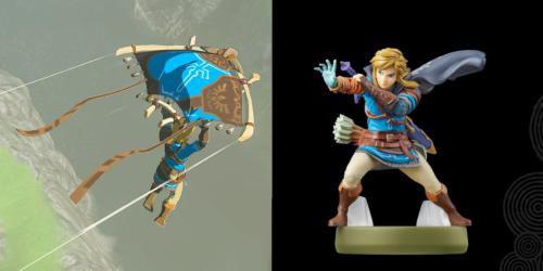 Como o amiibo de Legend of Zelda muda o parapente do Tears of the Kingdom