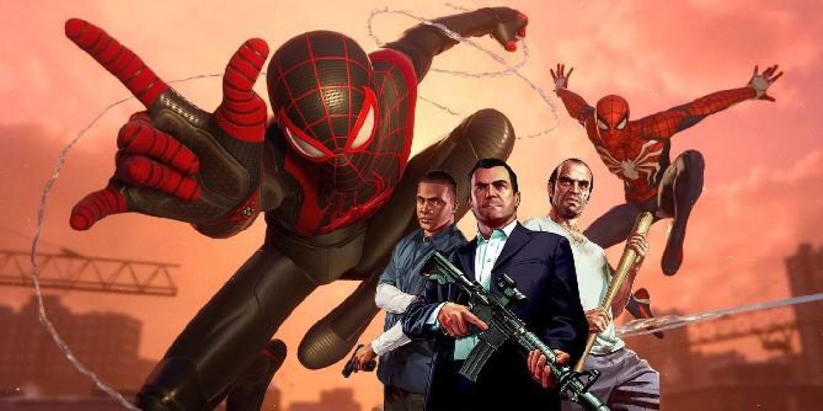 Como o Homem-Aranha 2 poderia se beneficiar de um protagonista dinâmico no estilo GTA 5