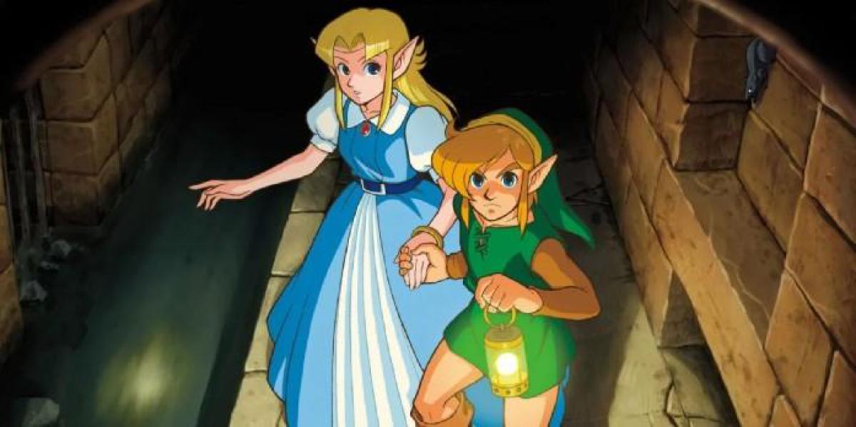 Como o relacionamento de Link e Zelda muda em cada jogo Legend of Zelda