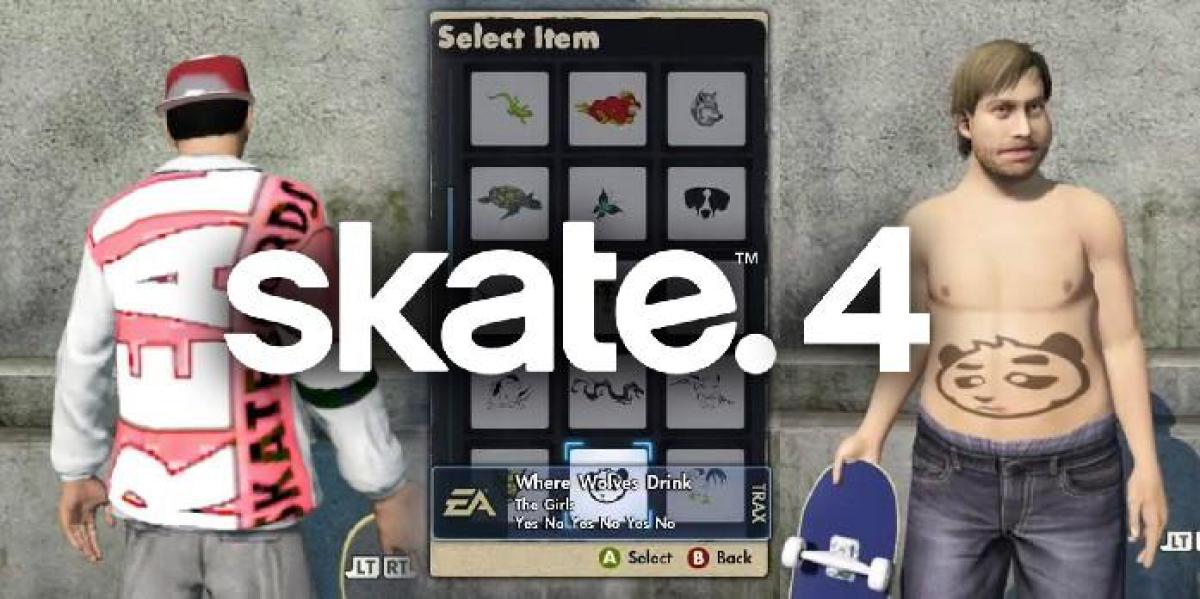 Como o Skate 4 pode melhorar as opções de personalização da série