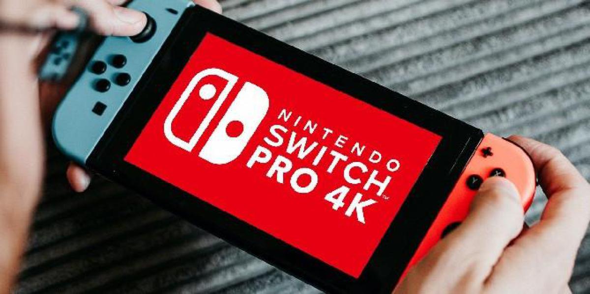Como o suporte 4K mudaria o Nintendo Switch Pro com rumores