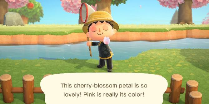 Como obter pétalas de flor de cerejeira em Animal Crossing: New Horizons