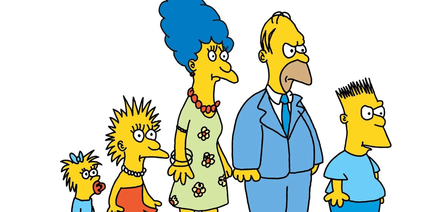 Como os Simpsons definem o padrão para todas as séries animadas para adultos