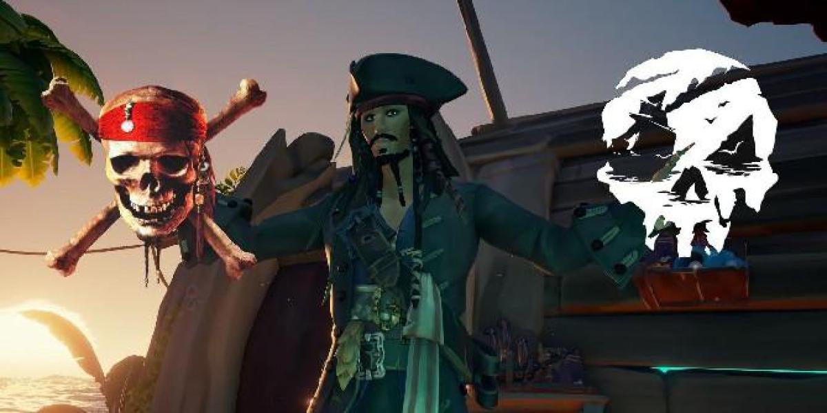 Como Piratas do Caribe se encaixa perfeitamente no universo de Sea of ​​Thieves