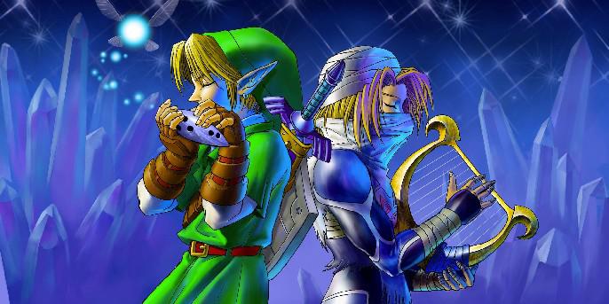 Como Sheik se manifesta em vários jogos de Legend of Zelda