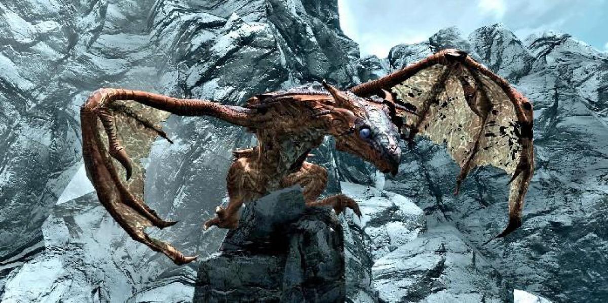 Como Skyrim definiu dragões em jogos