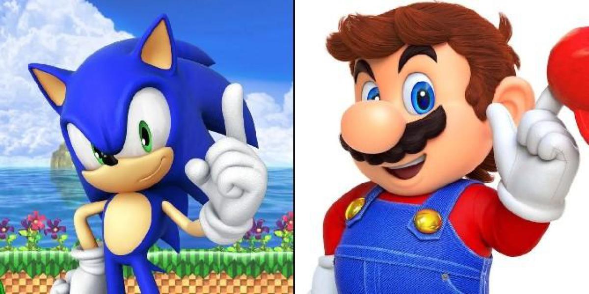 Como Sonic e Mario mudaram desde seus primeiros dias de mascote