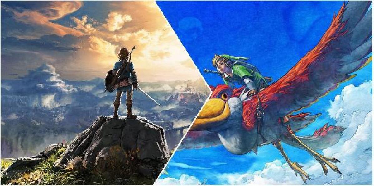 Como The Legend of Zelda: Skyward Sword abriu o caminho para Breath of the Wild