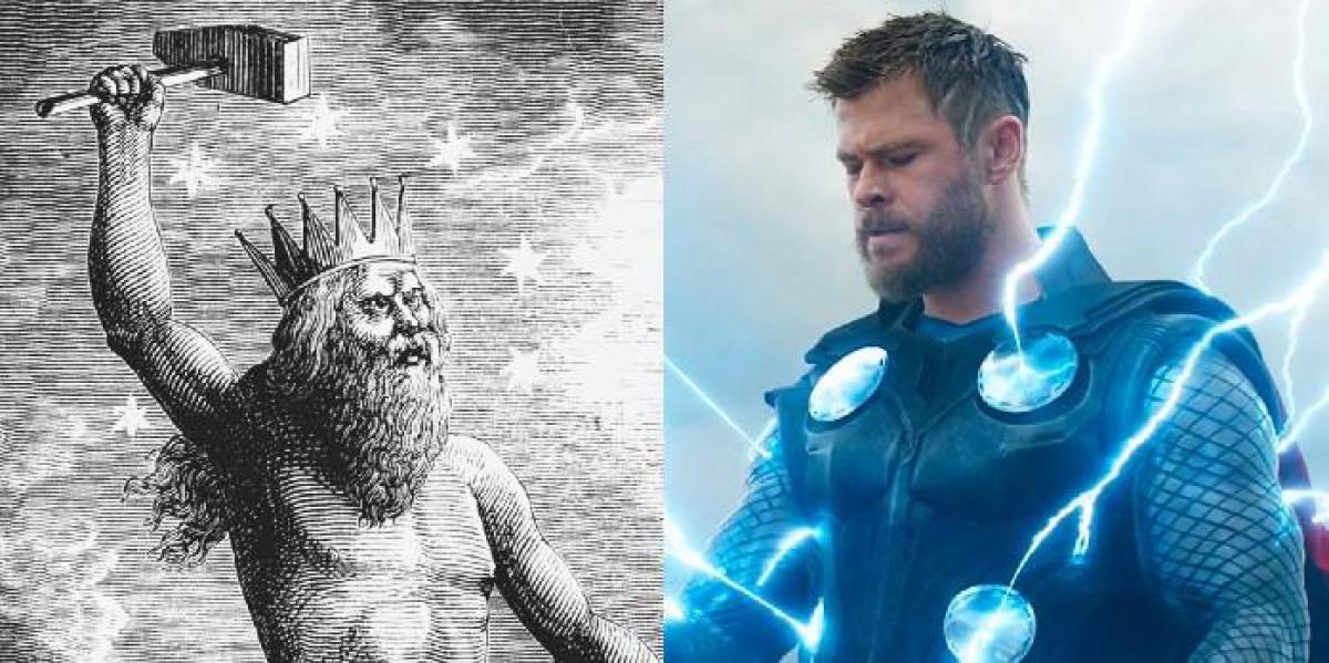Como Thor e outros personagens da Marvel se comparam à mitologia nórdica real?