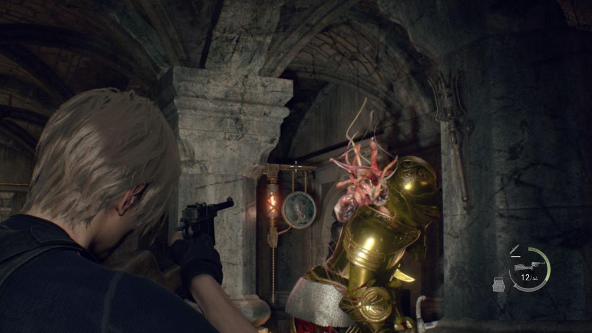 Cavaleiro Impiedoso em Resident Evil 4 Remake