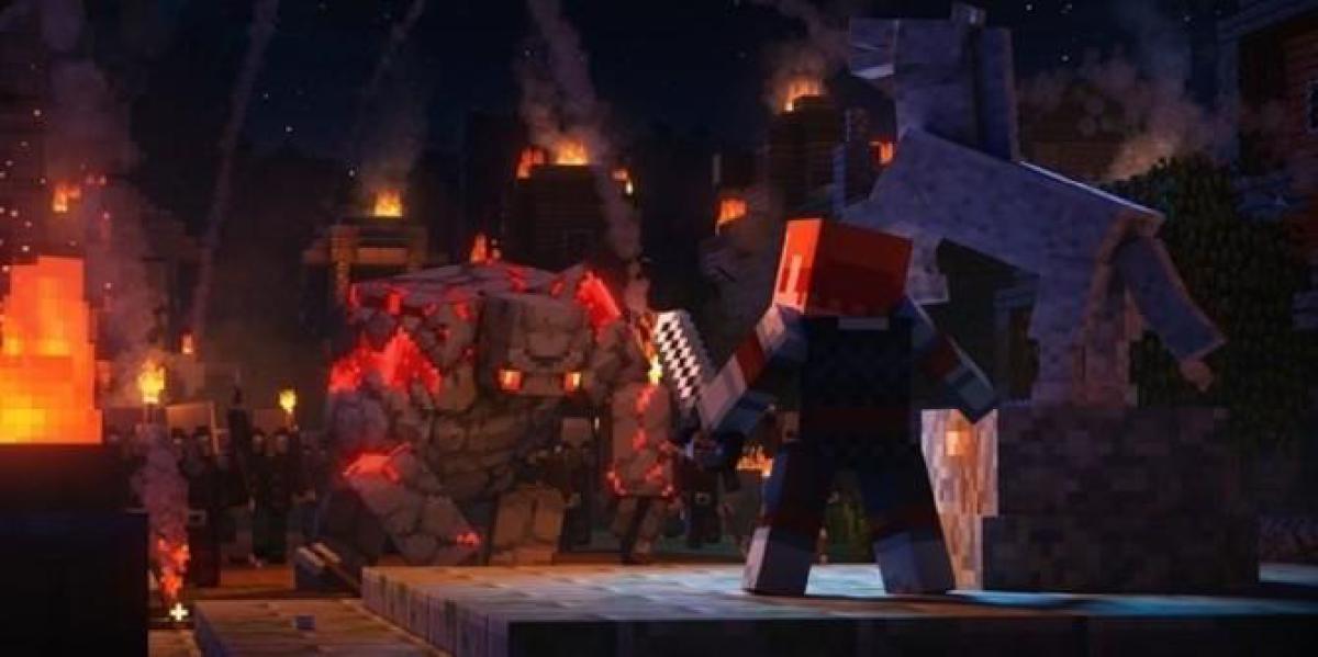 Como vencer o Redstone Golem em Minecraft Dungeons