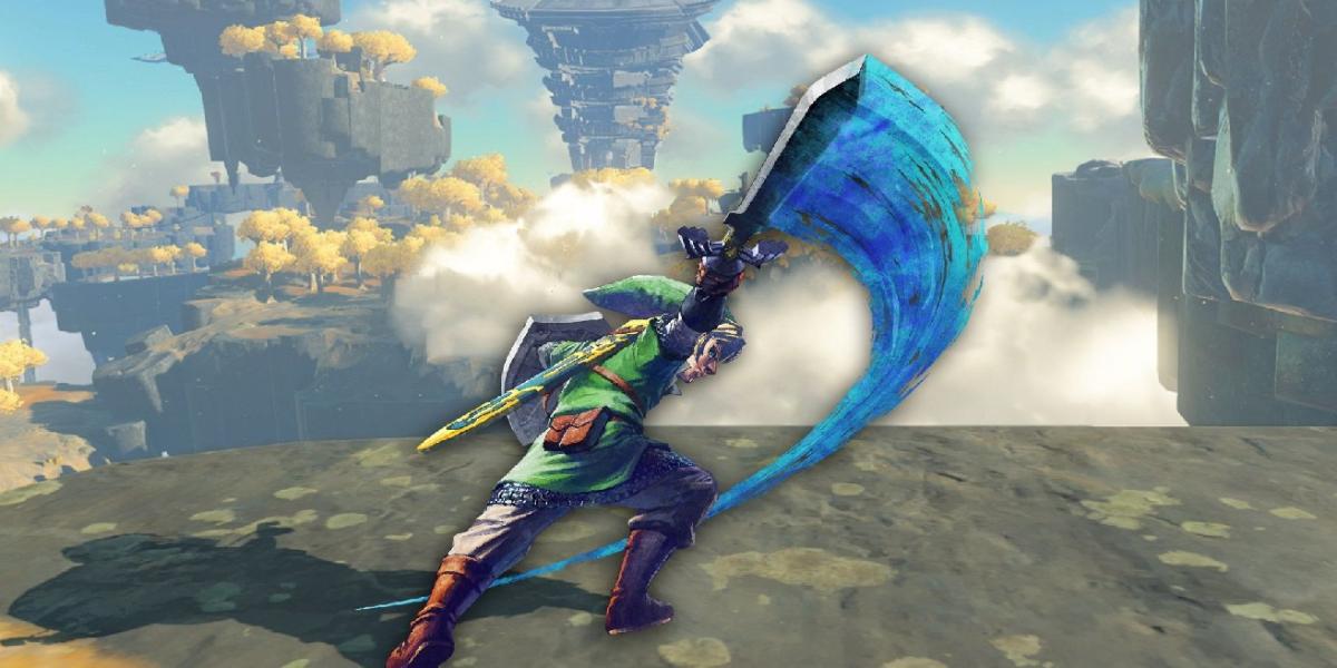 Como Zelda: Tears of the Kingdom poderia reutilizar a mecânica de espada Skyward de Fi