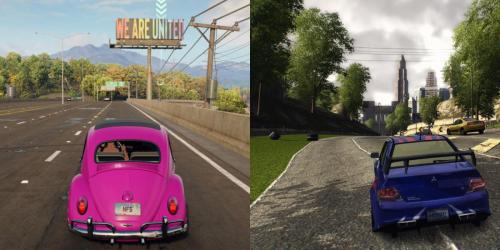 Comparando a Lakeshore City de Need for Speed ​​Unbound com Rockport de Most Wanted