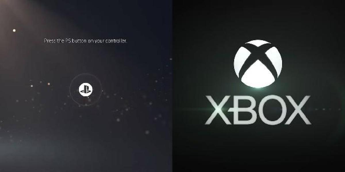 Comparando as interfaces de usuário do PS5 e Xbox Series X