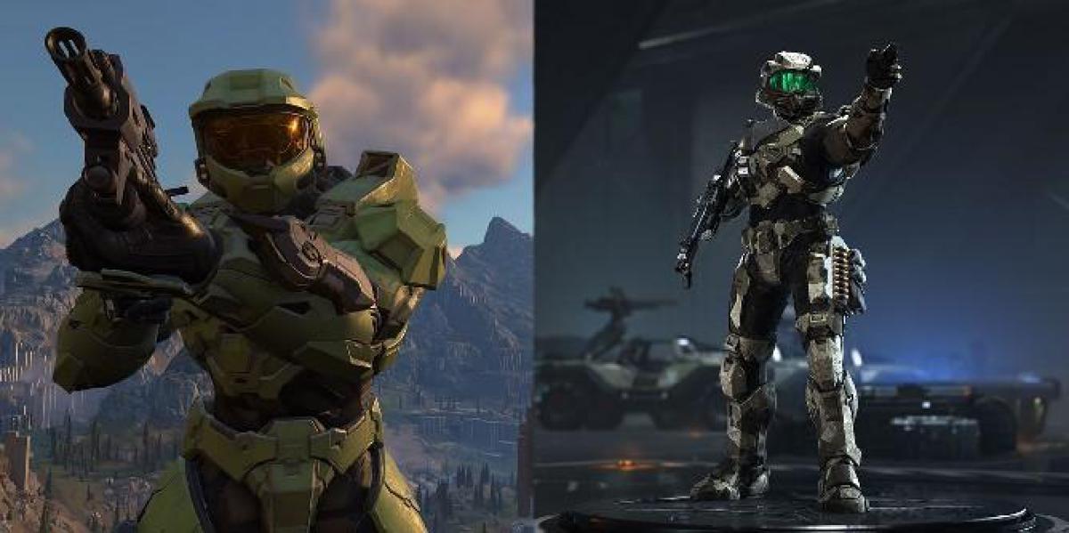 Comparando as últimas capturas de tela de Halo Infinite com a revelação da jogabilidade