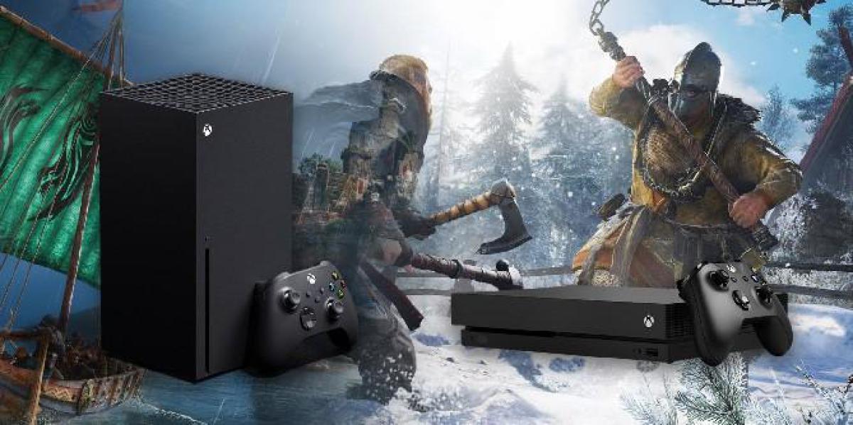 Comparando Assassin s Creed Valhalla no Xbox One X com o Xbox Series X