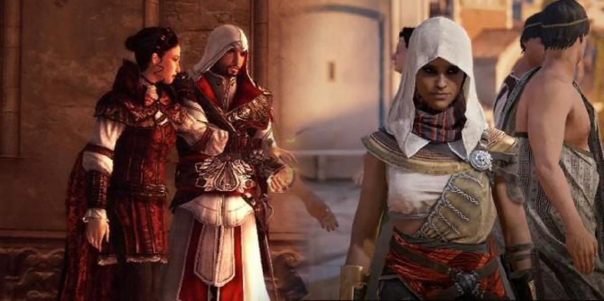 Comparando Aya de Assassin s Creed Origins com AC2 Claudia