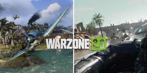 Comparando Call of Duty: Warzone 2 s Al Mazrah com Caldera