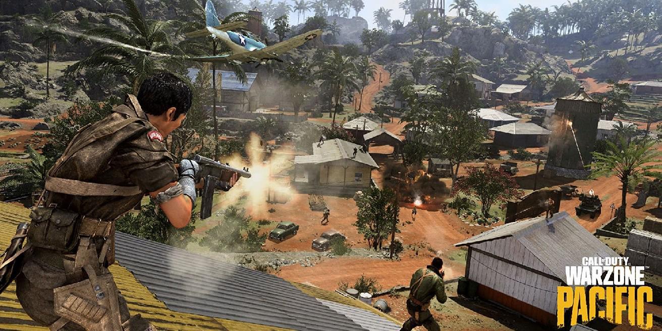 Comparando Call of Duty: Warzone 2 s Al Mazrah com Caldera