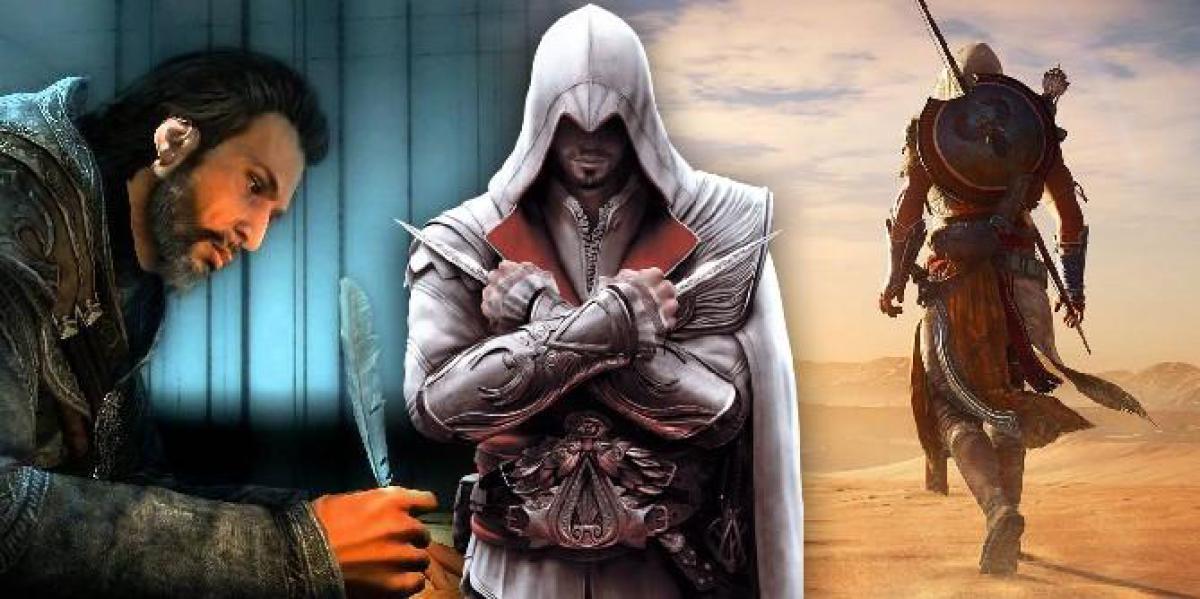 Comparando Ezio de Assassin s Creed 2 com Bayek de AC Origins