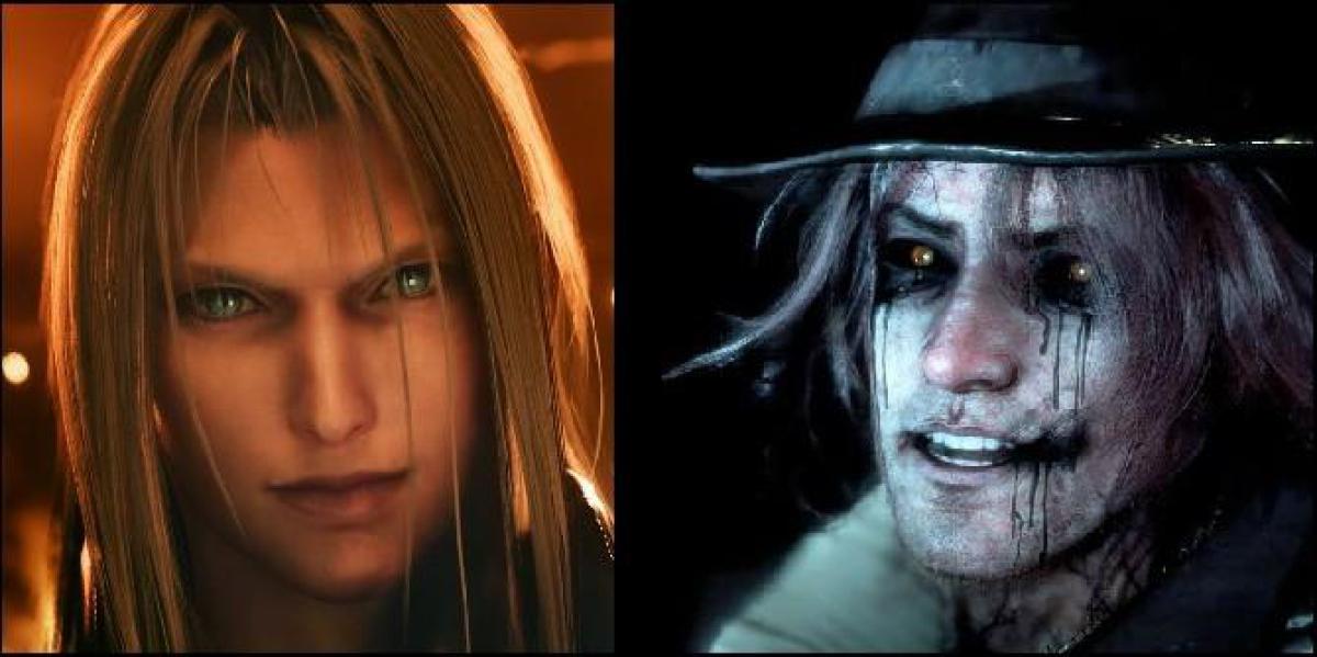 Comparando Sephiroth de Final Fantasy 7 Remake com Ardyn de Final Fantasy 15