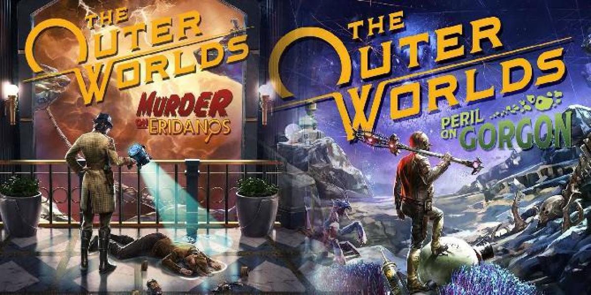Comparando The Outer Worlds: Assassinato em Eridanos com Perigo em Gorgon