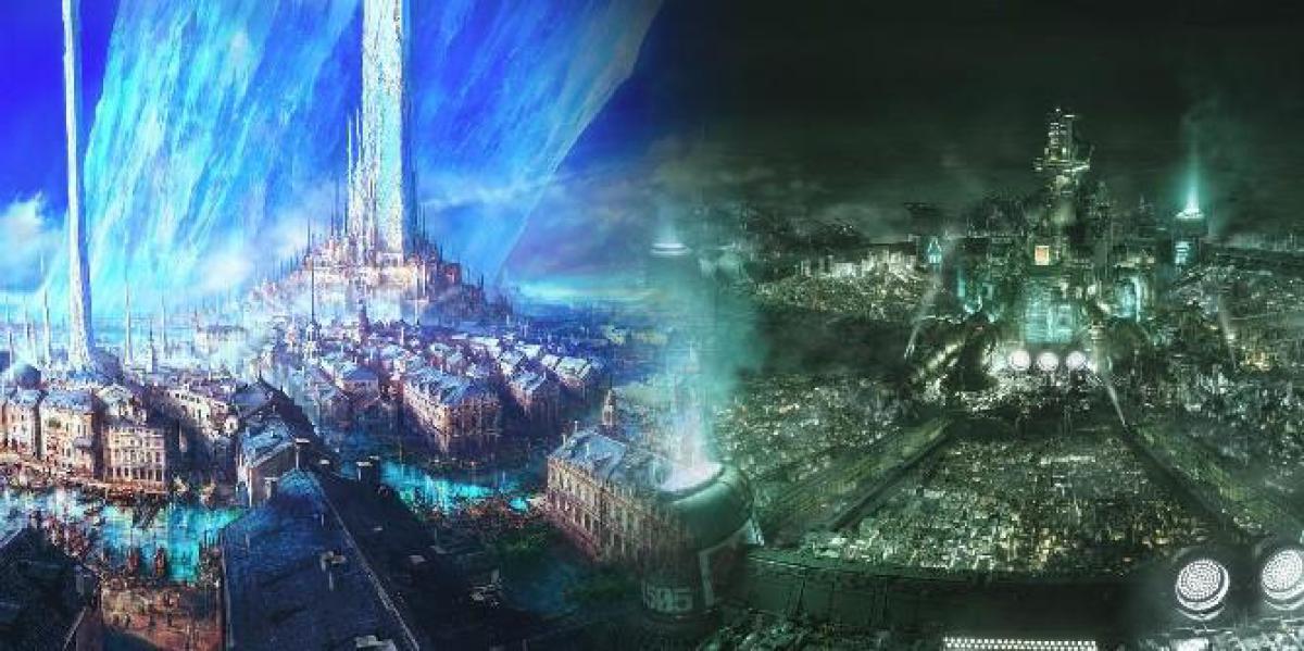 Comparando Valisthea de Final Fantasy 16 com Gaia de FF7