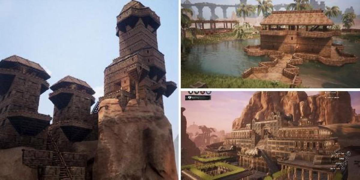 Conan Exiles: 10 grandes áreas para construir uma base