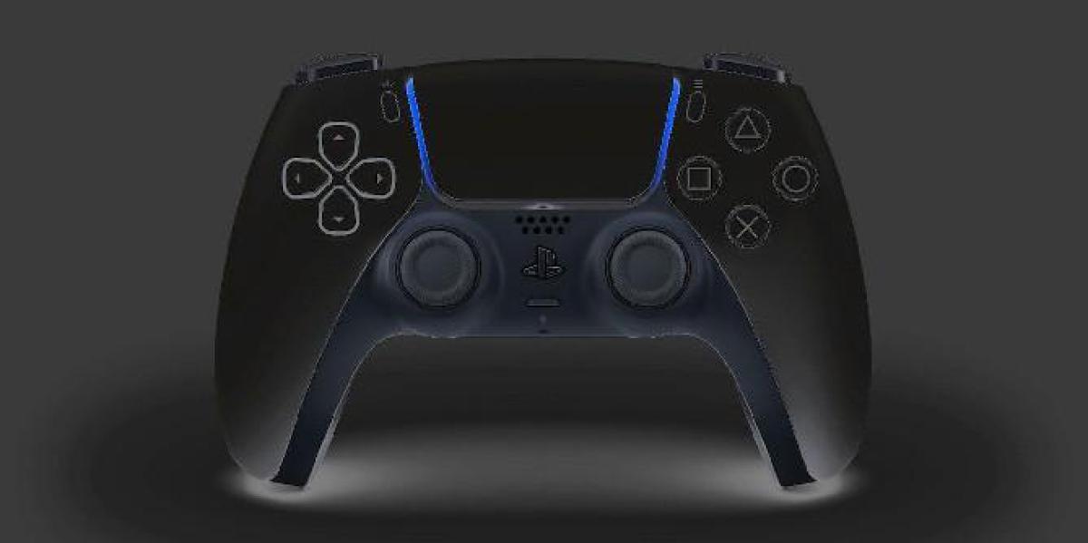 Conceito mostra design de console PS5 preto
