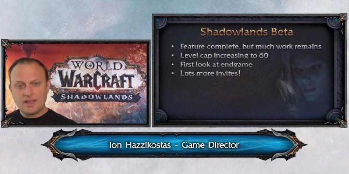 Confirmada a janela de lançamento da expansão de World of Warcraft Shadowlands